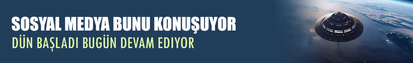 Twitter’da UFO görüntüleri sosyal medyayı karıştırdı