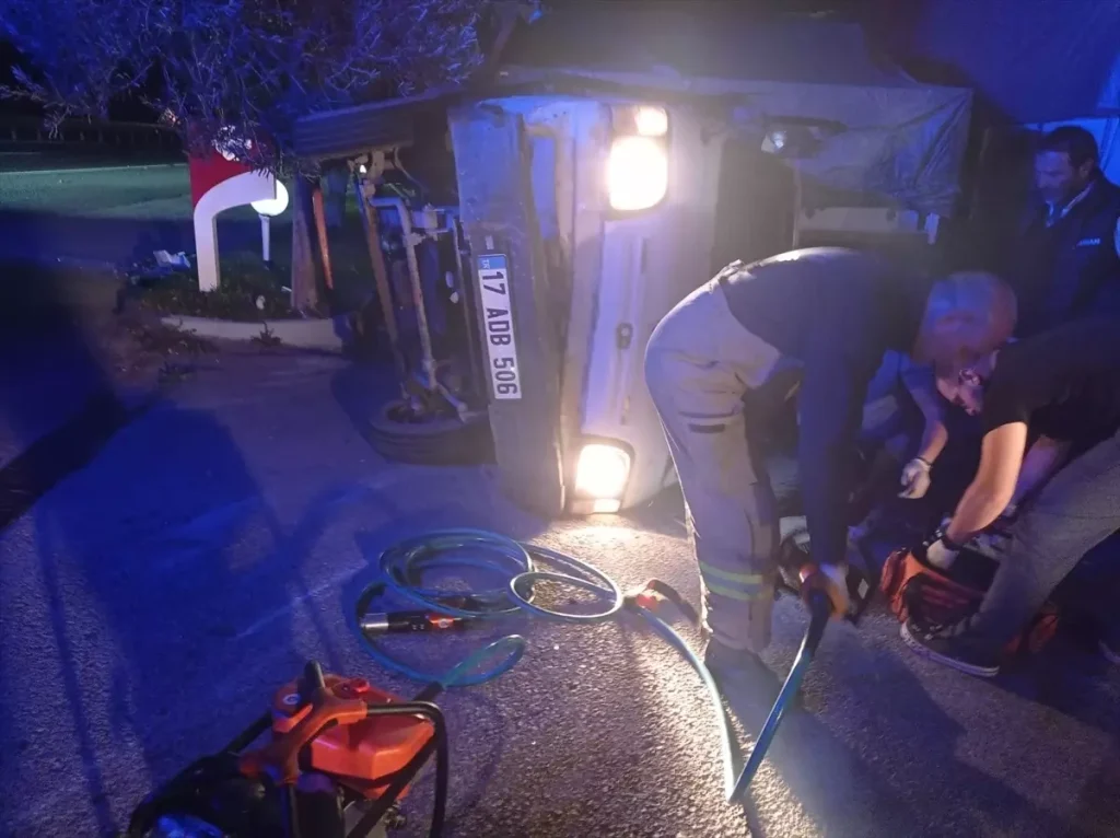 Balıkesir’de Kamyon ve Kamyonet Çarpıştı: 1 Meyyit, 1 Yaralı