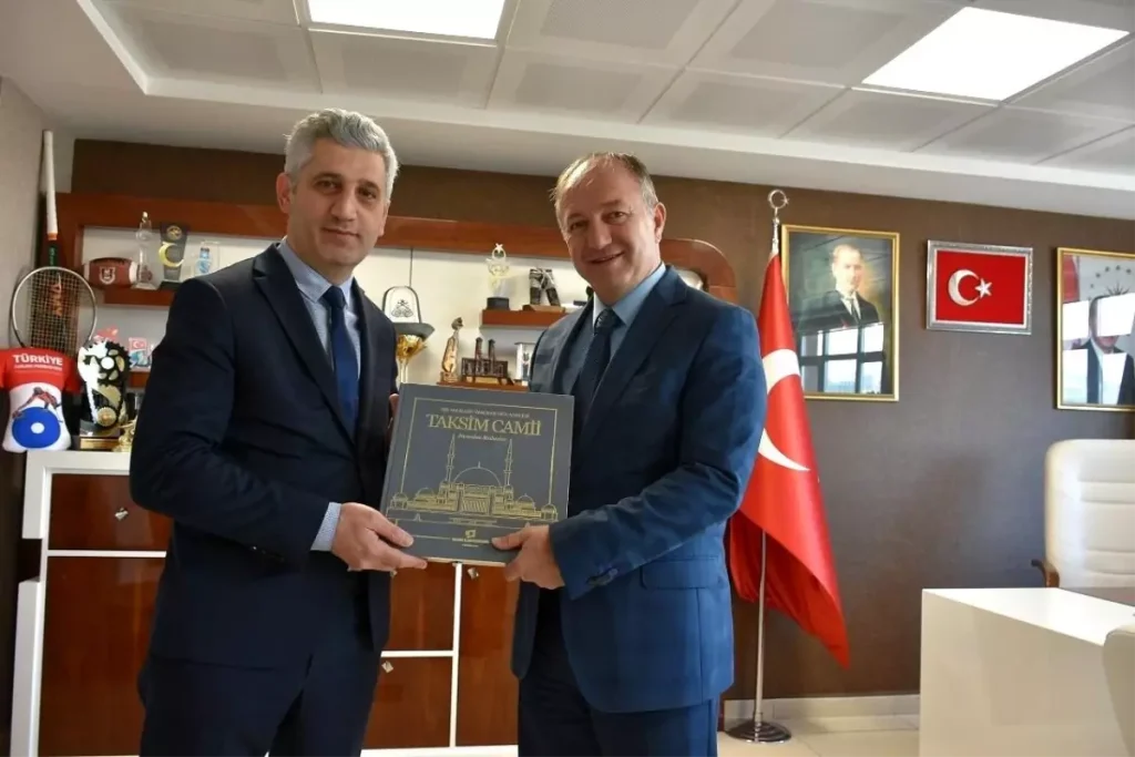 BİK Erzurum Şube Müdürü Tahsin Şahin, Gençlik ve Spor Vilayet Müdürü Levent Çakmur’u Ziyaret Etti