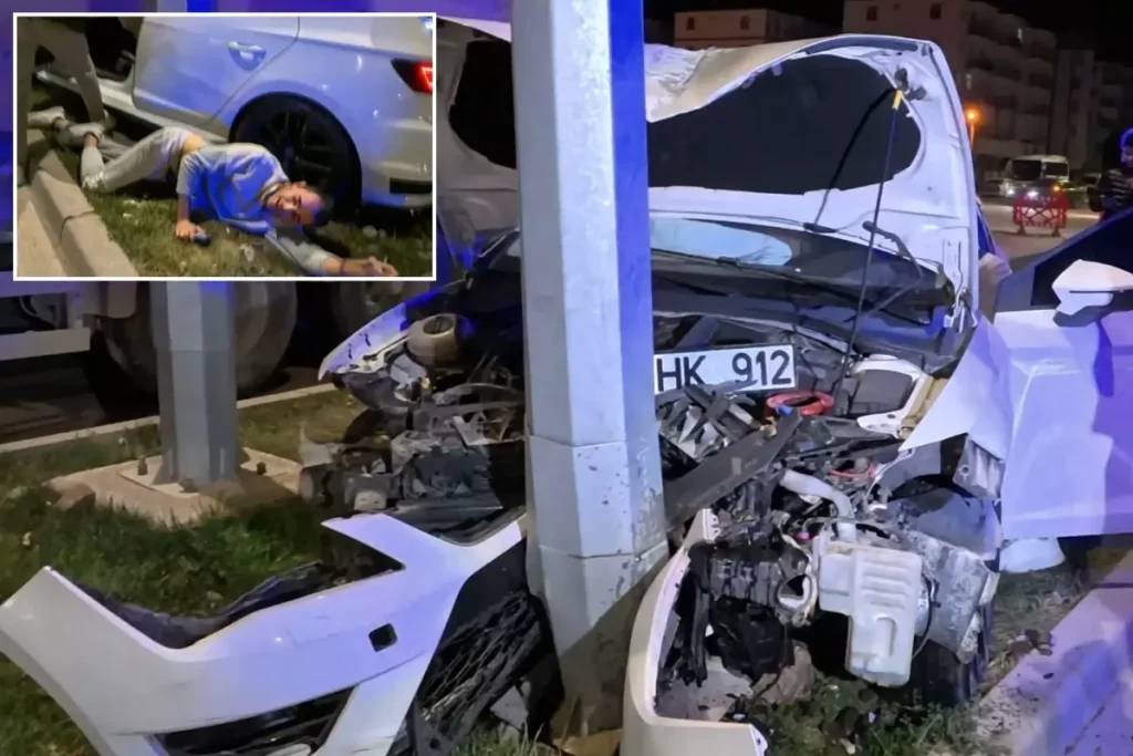 Birebir yolda yarım saatte iki kaza! Yaralı şoförün birinci kelamı herkesi şaşırttı