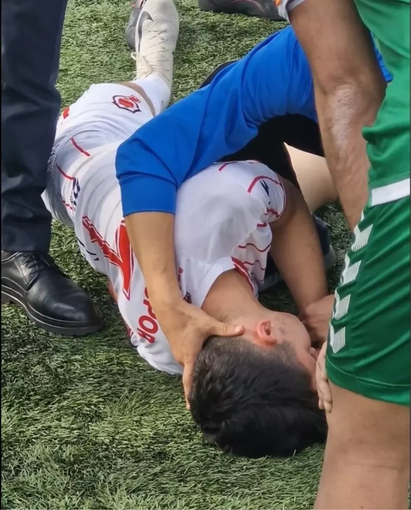 Bolu’da Amatör Maçta Çarpışma: Atletin Sıhhat Durumu Uygun