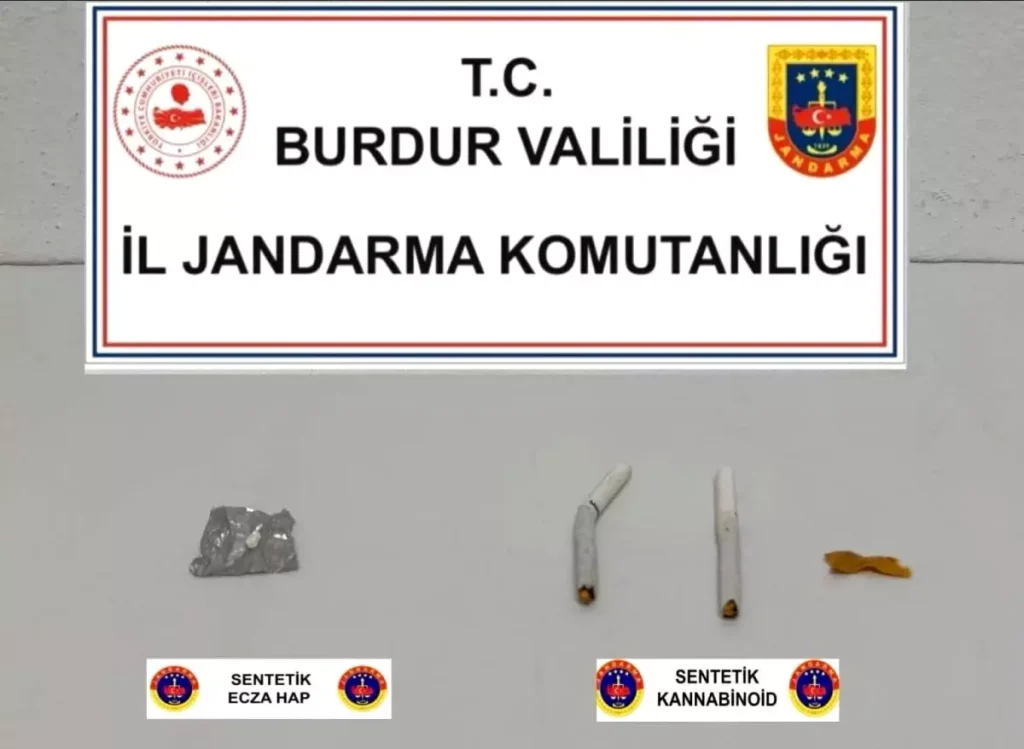 Burdur’da Uyuşturucu Operasyonu: 4 Gözaltı