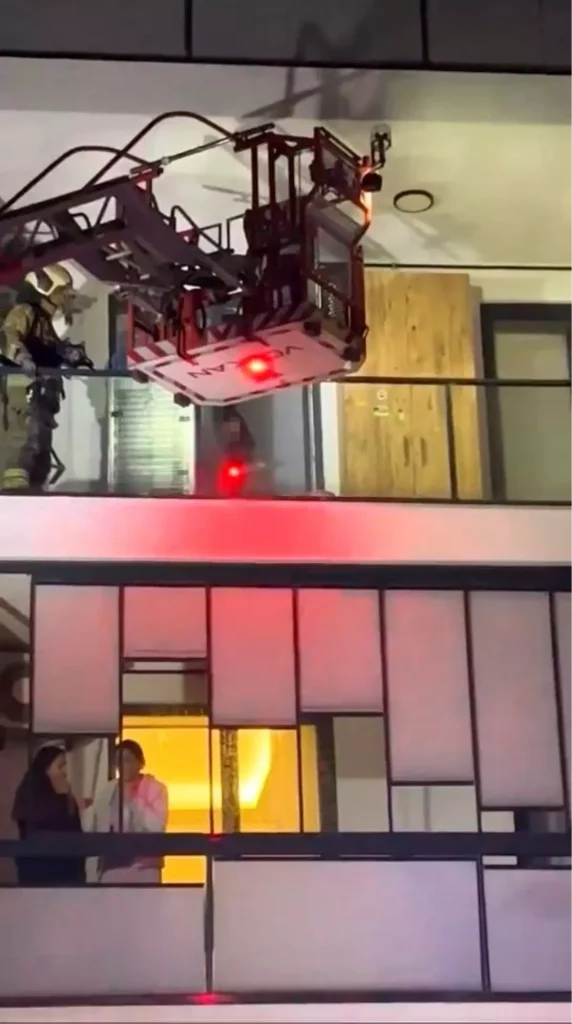 Bursa’da Hudut Krizi Geçiren Bayan Dairesini Ateşe Vermek İstedi