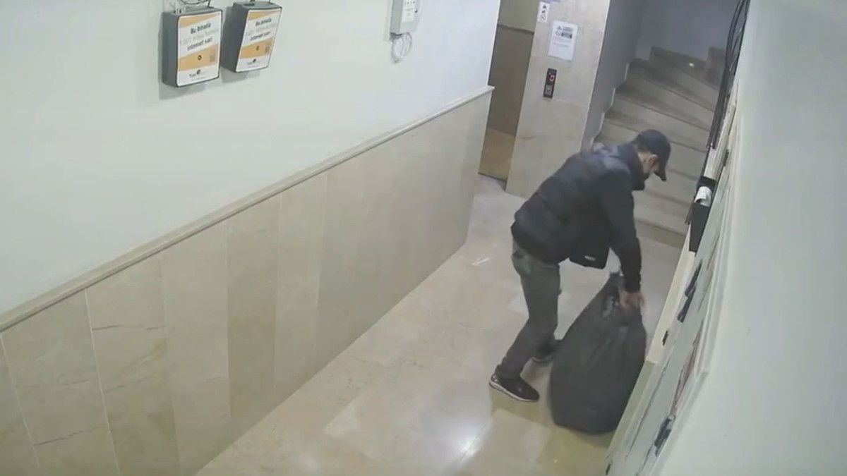 Güvenlik Kamerasına Yansıyan Görüntüler