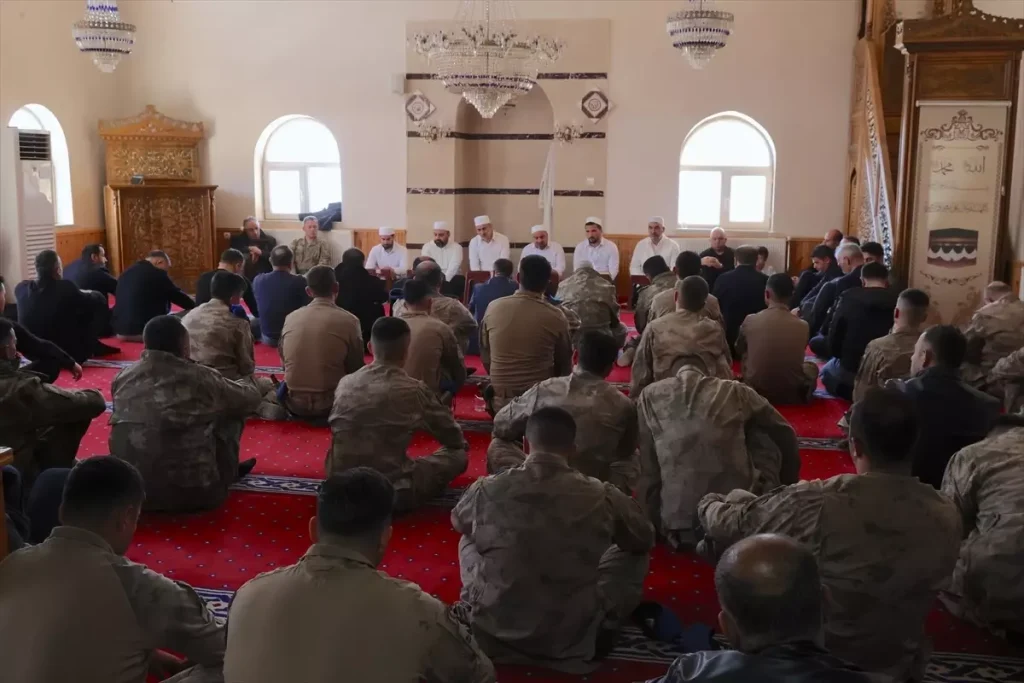 Hakkari’de şehit Nedim Korkmaz için mevlit okutuldu