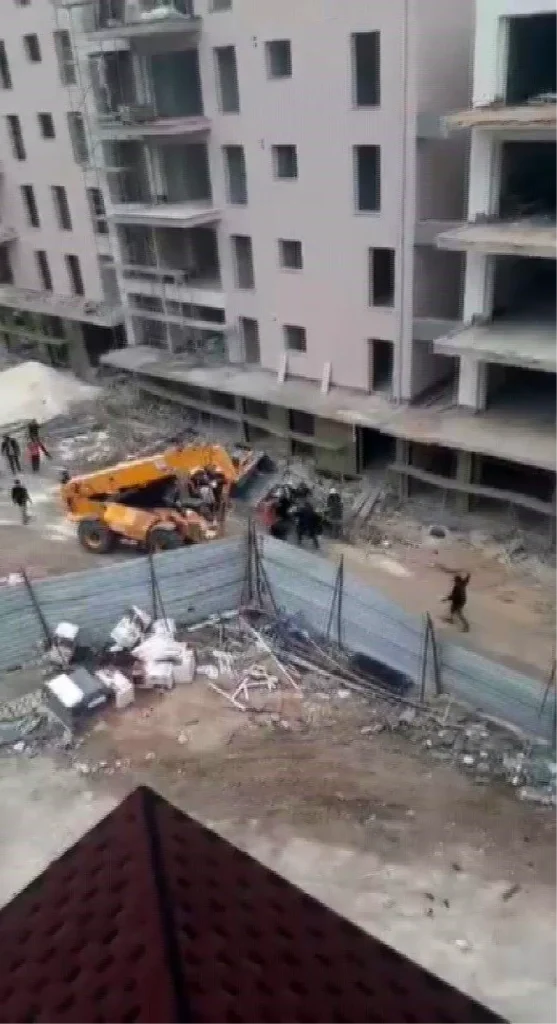 Hatay’da Personel Hengamesi Şantiyeyi Savaş Alanına Çevirdi