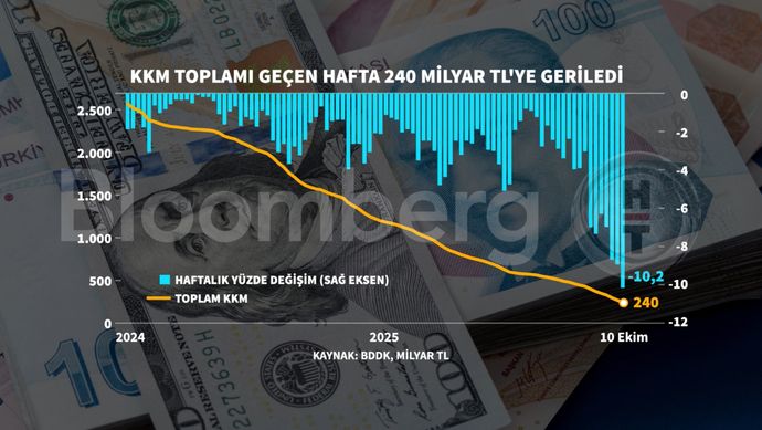 KKM ve Döviz Mevduatlarında Haftalık Değişim Analizi: 10 Ekim Haftasına Genel Bakış