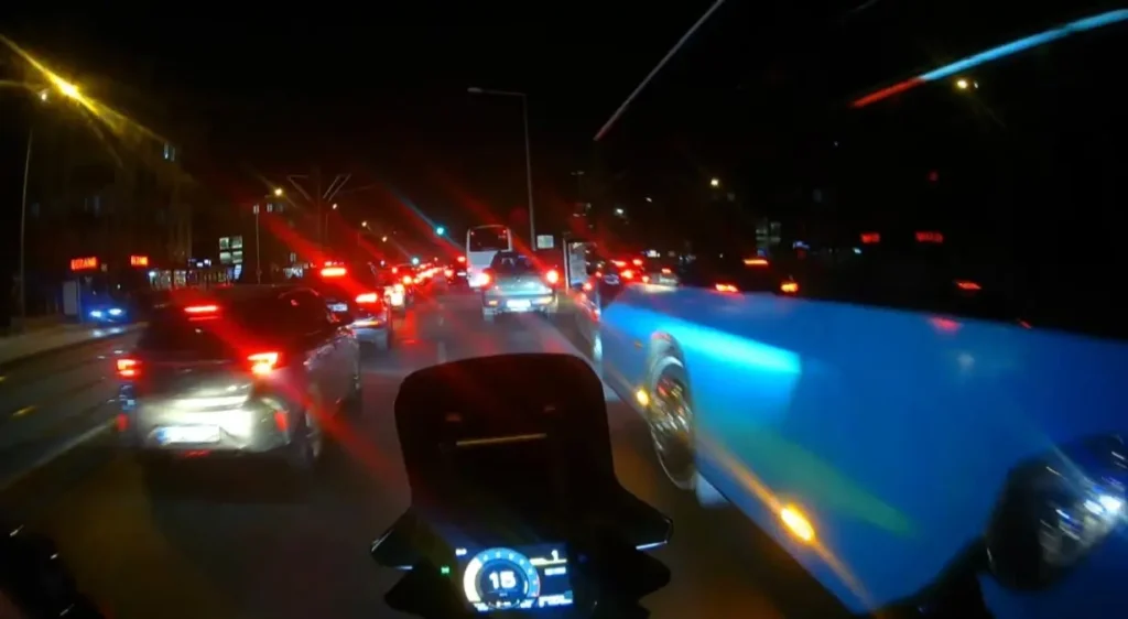 Antalya’da motorcudan hayat kurtaran atak