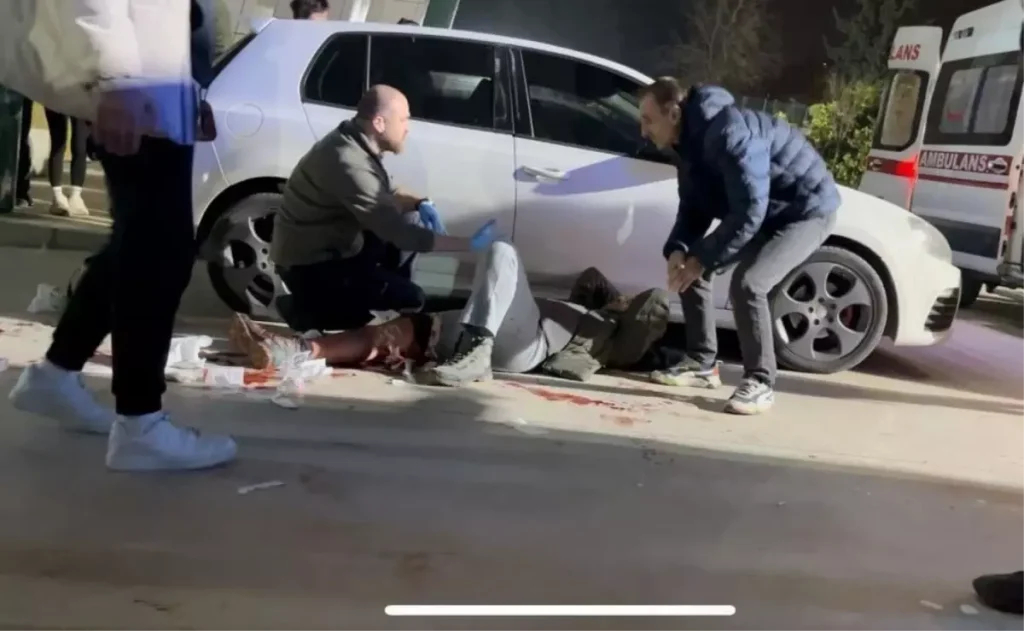 Çocukların önünde dehşet saçan kuşkulu tutuklandı