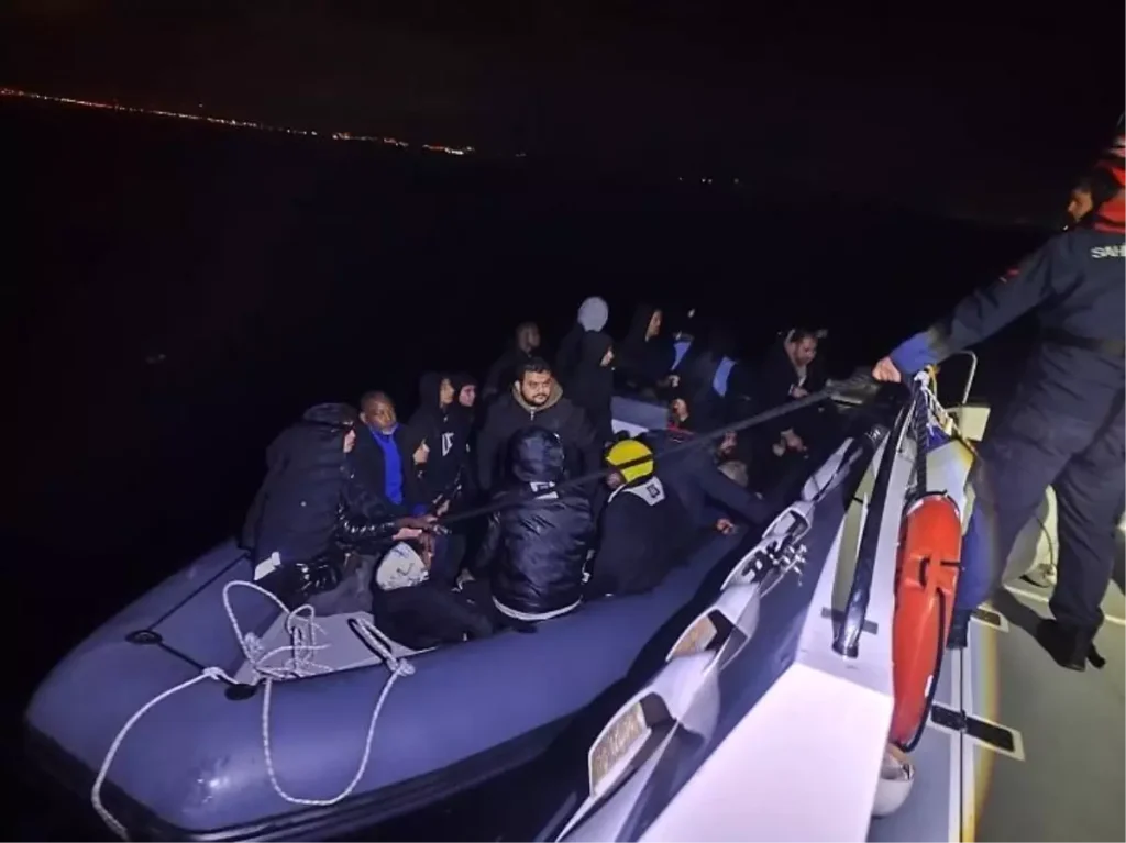 Didim’de 31 Kayıt Dışı Göçmen Barınma ve Güvenlik İçin Kurtarıldı