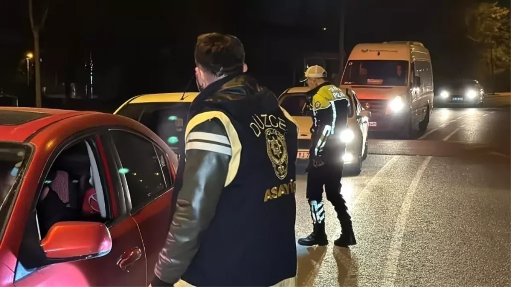 Düzce’de Güvenlik Kontrollerinde 114 Kişinin Yakalandığı Operasyon