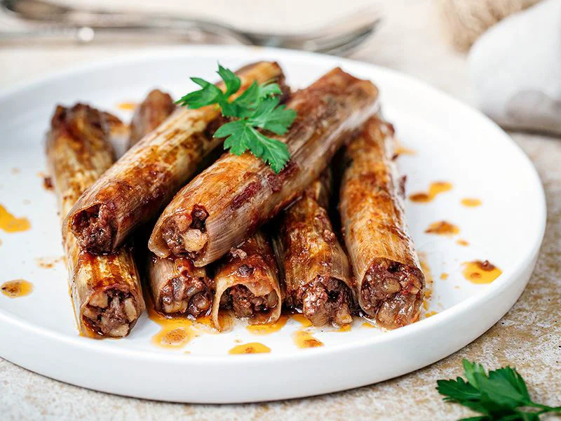 Etli Pırasa Dolması Tanımı