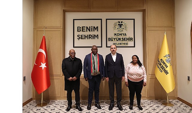 Güney Afrika Yerel Yönetimler Birliği Lideri Stofile, Lider Altay’ı Ziyaret Etti