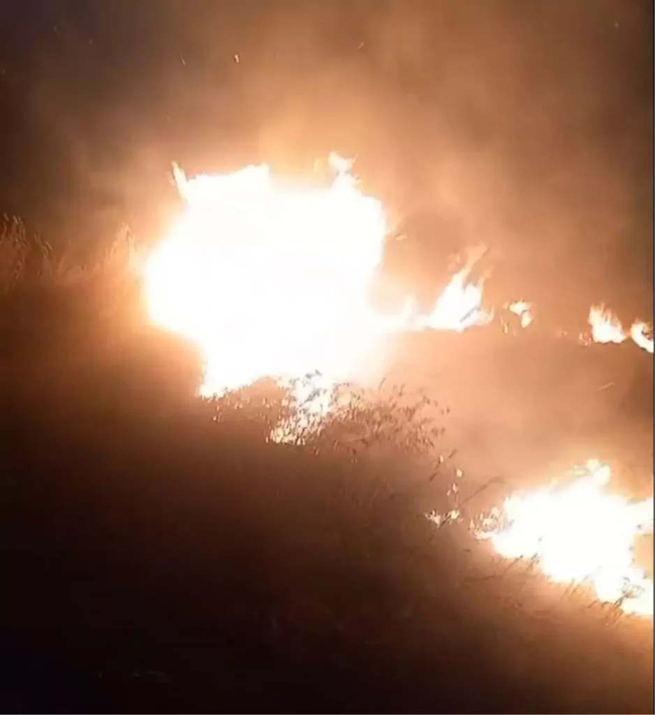 Hatay’da çalılık alanda çıkan yangın söndürüldü