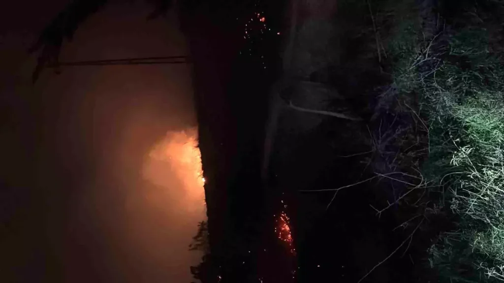 Hatay’da çıkan otluk yangını söndürüldü