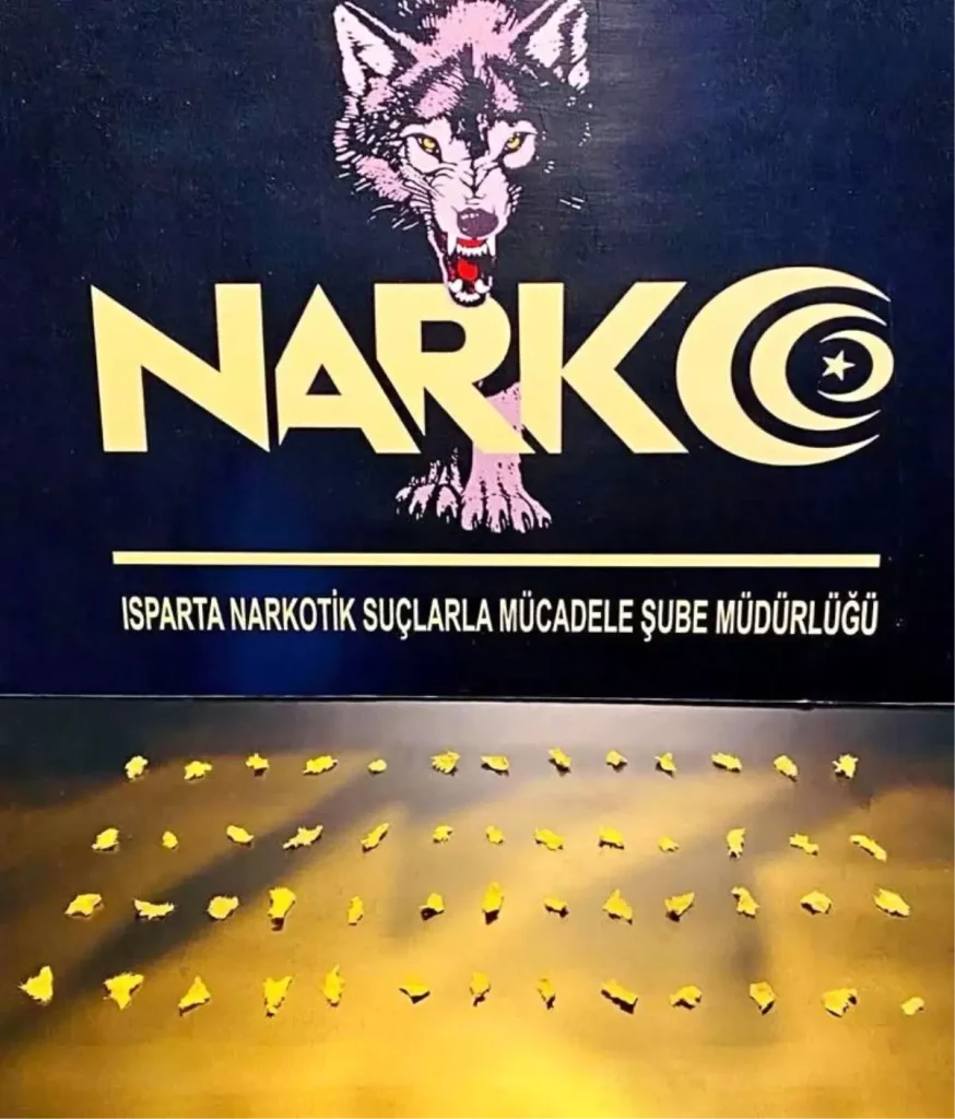 Isparta’da uyuşturucu ele geçirildi: 2 şüpheliye isimli süreç