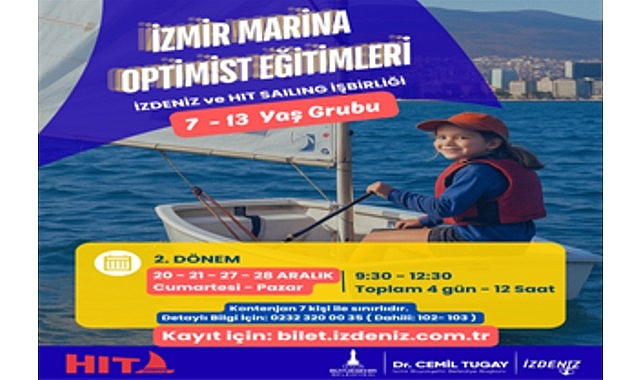 İzmir Marina, kış boyunca yelken tutkunlarını ağırlıyor