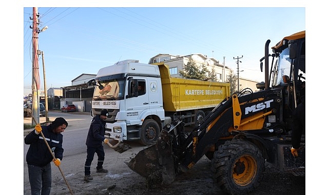 Kartepe Sanayi Bölgesinde Kapsamlı Paklık Çalışması