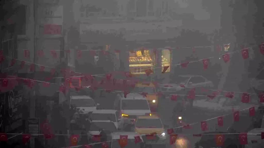 Kilis’te ağır sis tesirli oldu