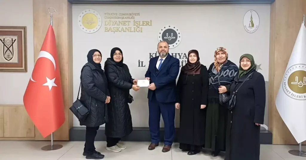 Kütahya’da Kur’an Kursu kursiyerlerinden Gazze’ye takviye