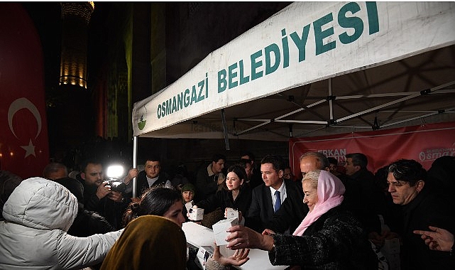 Lider Erkan Aydın’dan Kandil Simidi İkramı
