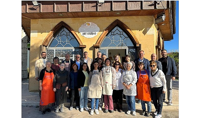 Lider Topaloğlu’ndan seramik sanatkarlarına ziyaret