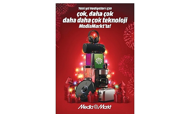 MediaMarkt’ın ‘Yeni Yıl Kampanyası’ ile yılbaşı heyecanı devam ediyor