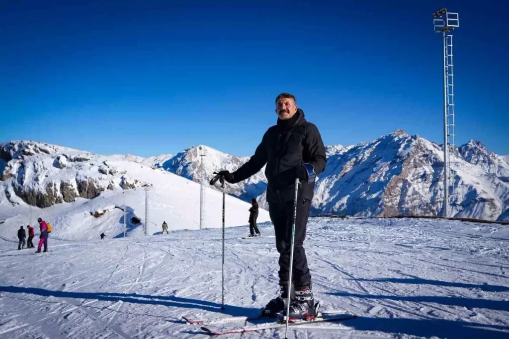Mergabütan Kayak Merkezi’nde dönem açıldı