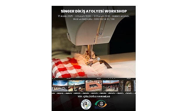 Milas Belediyesi’nden Üretici Bayanlar İçin Dikiş Atölyesi Aktifliği