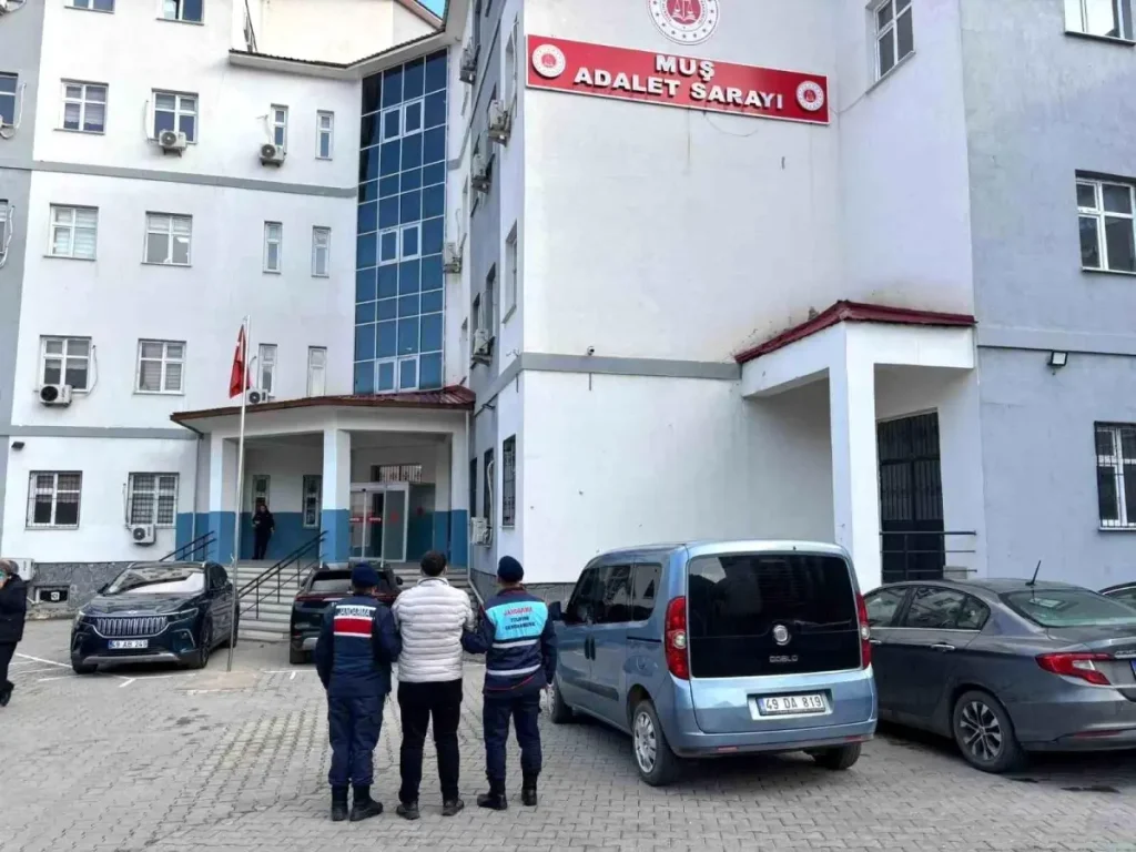 Muş’ta dolandırıcılık hatasından aranan hükümlü yakalandı