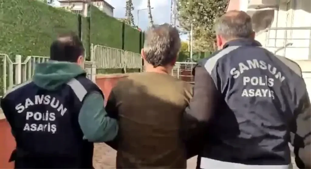 Samsun’da 13 yıl mahpus cezasıyla aranan firari yakalandı