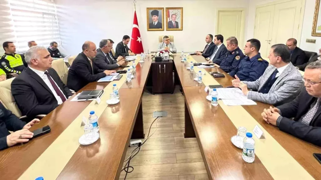 Sinop’ta kış mevsimi trafik önlemleri toplantısı