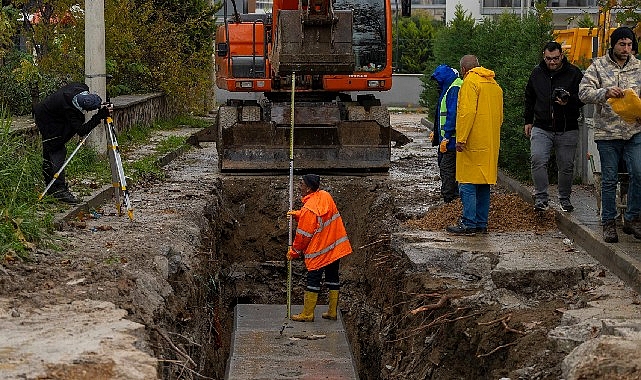 Balatçık’ta yağmur suyu sıkıntısına kalıcı tahlil