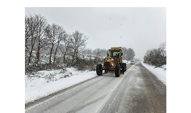 Gemlik’te Karla Gayret