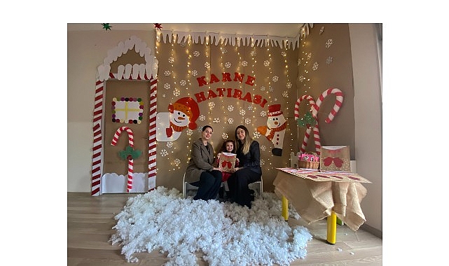 Maltepe Belediyesi’nin kreşlerinde yarıyıl heyecanı meydana geldi