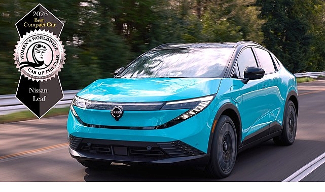 Nissan LEAF, Women’s Worldwide Car of the Year (WWCOTY) Heyeti Tarafından Dünyanın En Uygun Kompakt Arabası Seçildi
