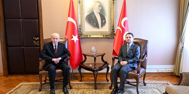 Bakan Gürlek’ten, MHP Genel Lideri Bahçeli’ye ziyaret