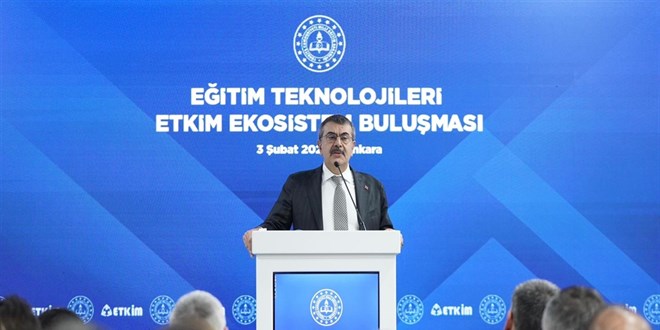 Bakan Tekin: Teknoloji, eğitimde hem bir imkan hem de bir imtihan!