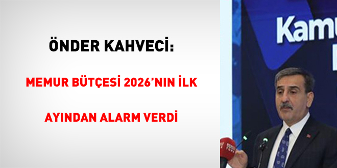 Başkan Kahveci: Memur Bütçesi 2026’nın Birinci Ayından Alarm Verdi