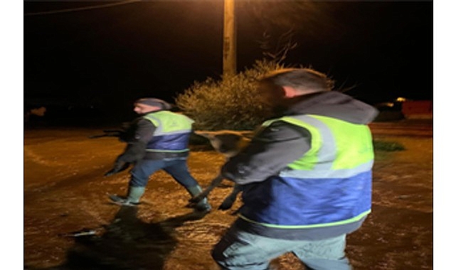 Canlar için Büyükşehir takımlarının özverili eforu