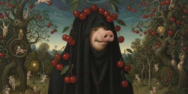 Domuza çarşaf giydirip paylaşan diyetisyen tutuklandı