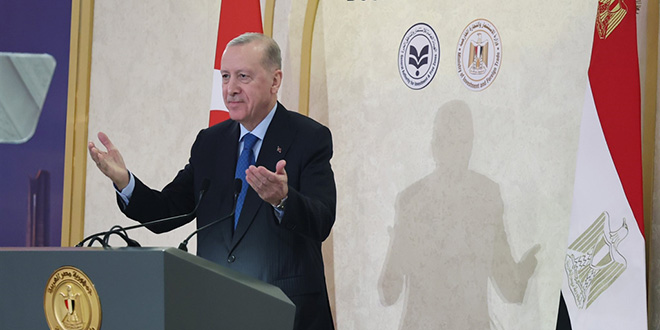 Erdoğan: Gazze’nin yine imarında da Mısır ile çalışmak istiyoruz