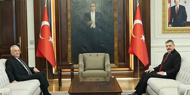 Mehmet Ağar’dan İçişleri Bakanı Çiftçi’ye Ziyaret