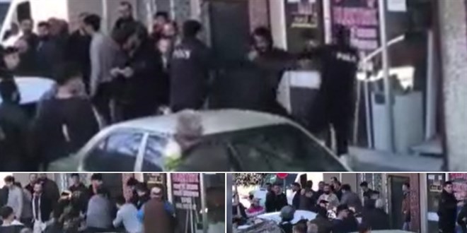 Polislere satırla saldırdı, 4’ü polis 6 kişiyi yaraladı