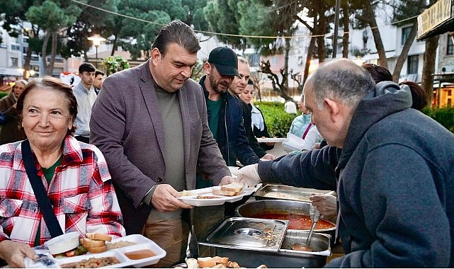 Seferihisar’da Ramazan Rahmeti; Dayanışma Seferberliği ile sofralar kuruluyor