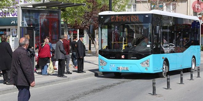 Sivas’ta 65 yaş üstü vatandaş halk otobüslerini toplam 3 bin 365 kere kullandı