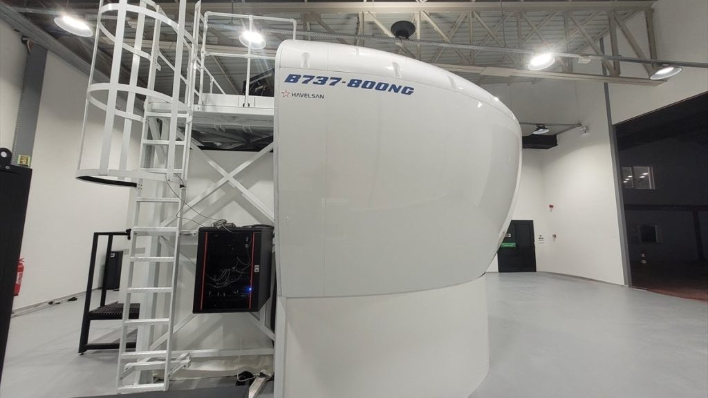 HAVELSAN, Boeing 737NG Uçuş Eğitimi için yerli simülatör üretti