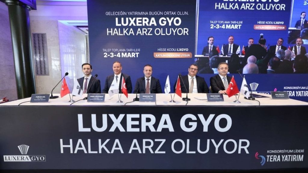 Luxera GYO büyümeyi borsaya taşıyor:  Halka arz gelirinin yüzde 85’i yeni projelere