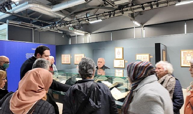 Saygınlar’dan Kutsal Emanetler Standı’na ziyaret