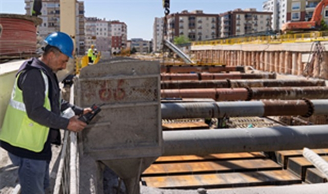 Buca Metrosu’nda 2028 maksadı için çalışmalar sürüyor